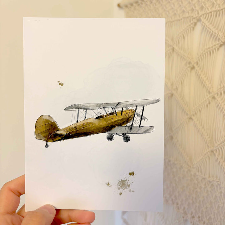 Airplane poster set - Adventure in the clouds