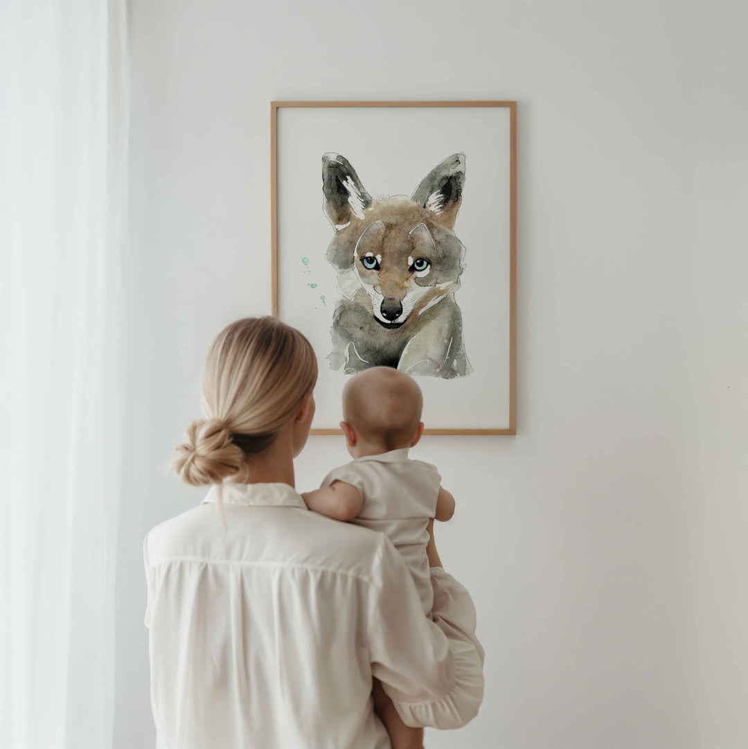 Wall poster - Young wolf