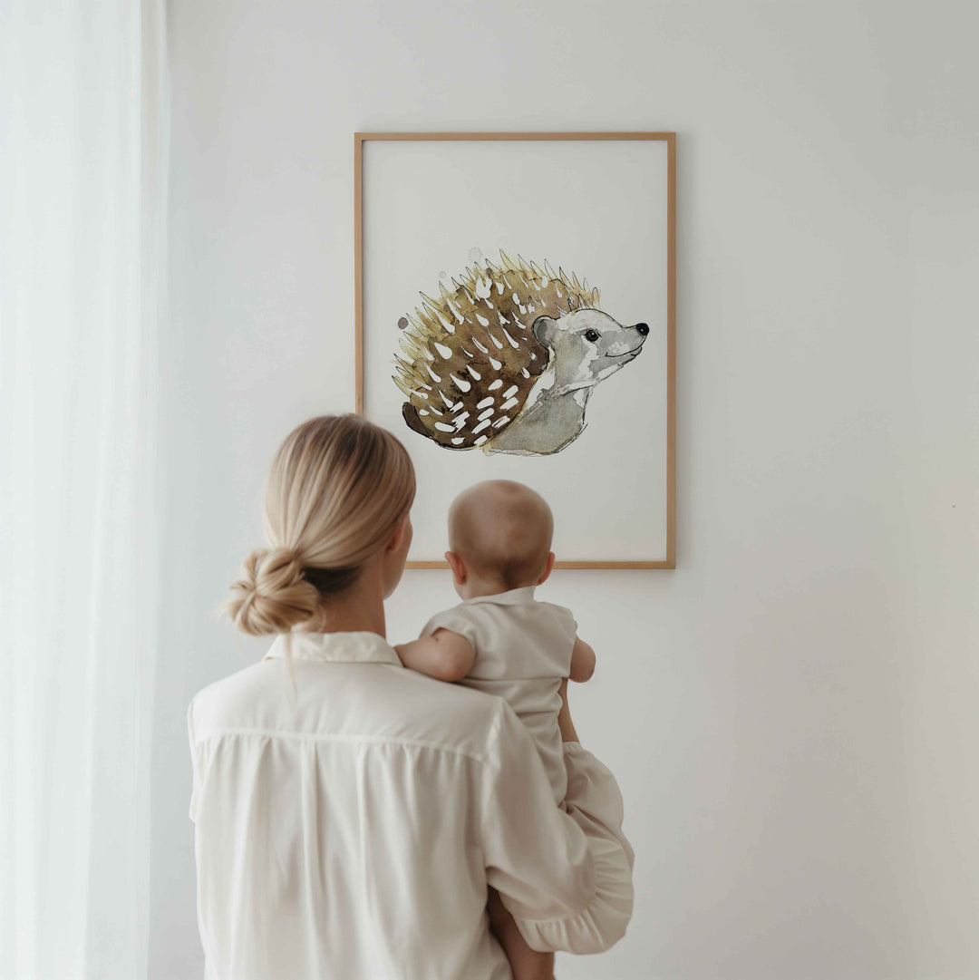Wall poster - Hedgehog