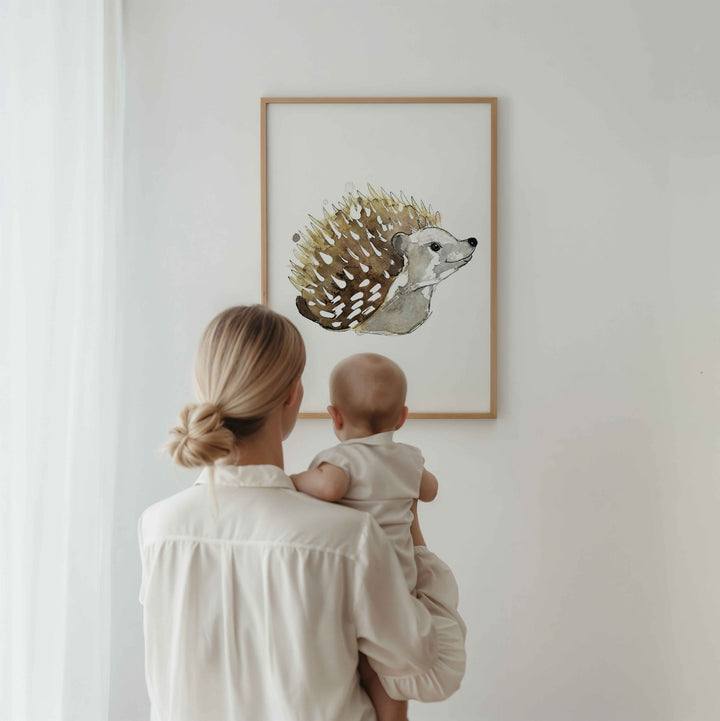 Wall poster - Hedgehog