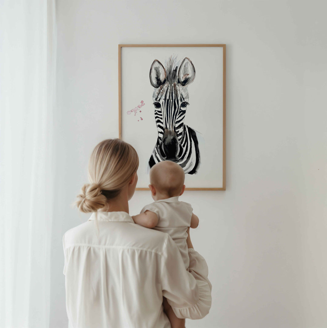 Illustration - Animaux de savane - Zèbre