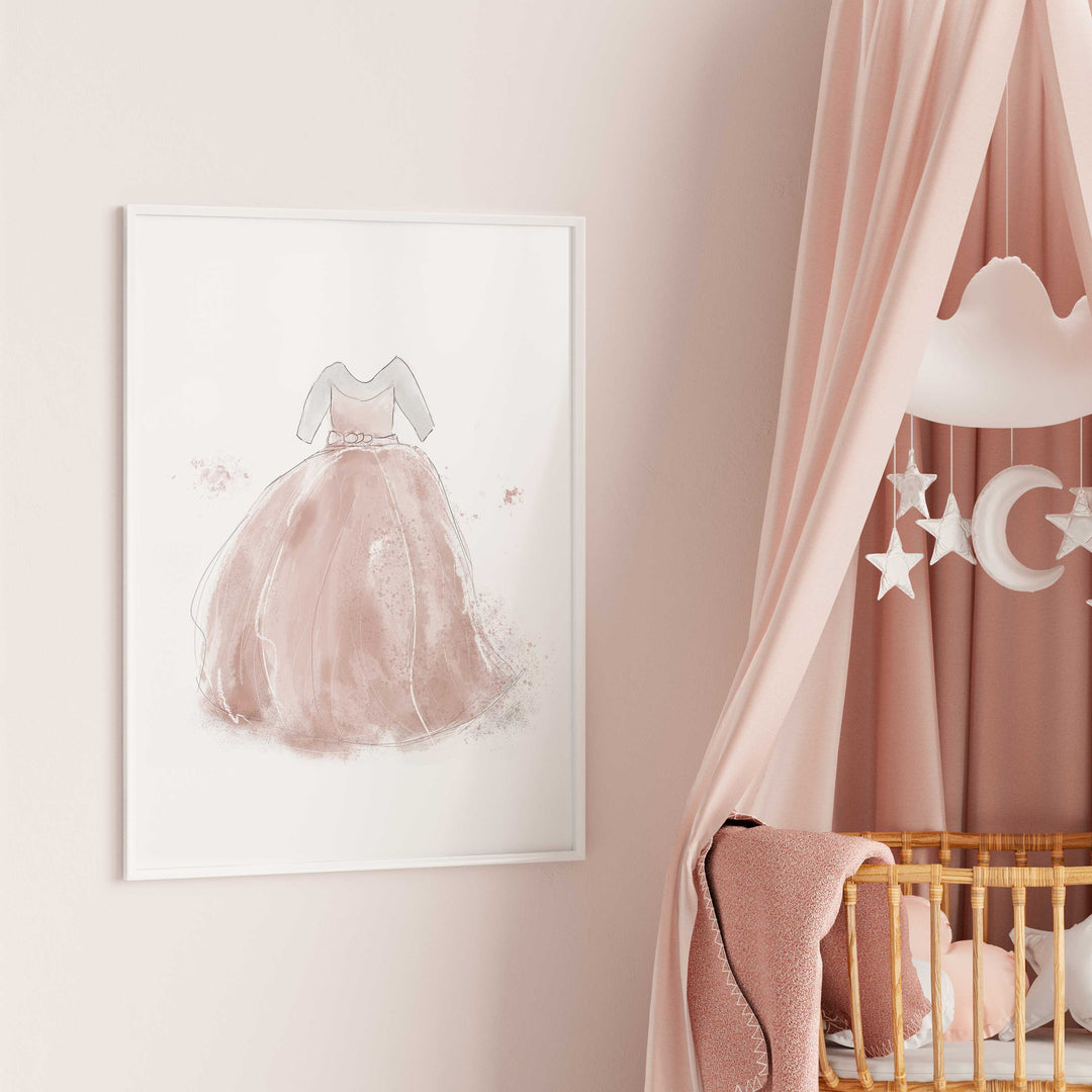 Illustration - Robe en tulle