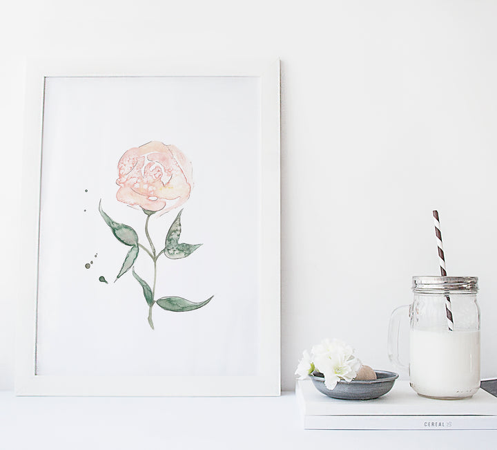 Ensemble d'illustrations florales